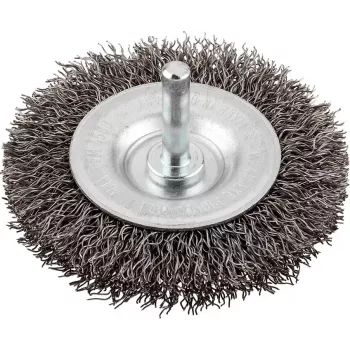 Wire wheel brush KWB 607833 7.5 cm diameter 6 mm shank