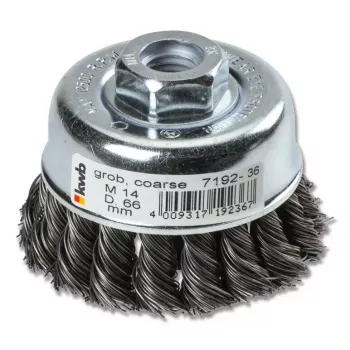 Cup brush KWB 719236 6.6 cm diameter 1.4 cm shank