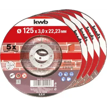 Cutting disc KWB 792295 for stone Any brand 5 pcs