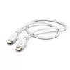 Hama 00201704 USB cable USB 2.0 1.5 m USB C White