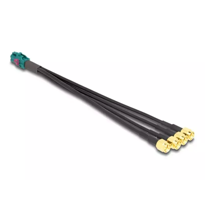Coaxial Cable DeLOCK 90126 0.2m Mini FAKRA Z SMA Black