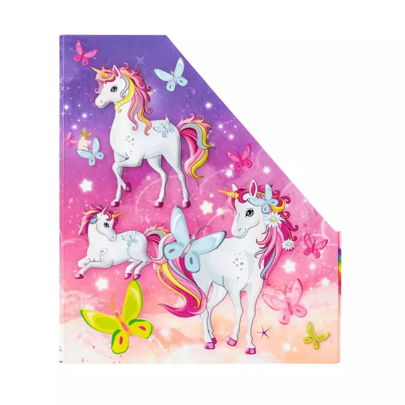 Magazine Rack HERMA A4 Unicorn Durable Design for Home Office