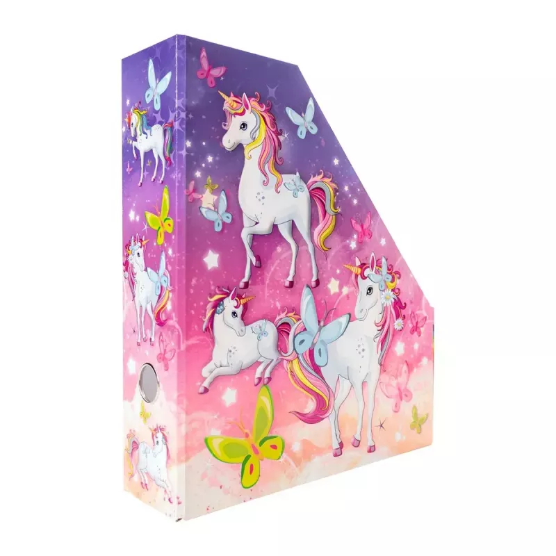 Magazine Rack HERMA A4 Unicorn Durable Design for Home Office