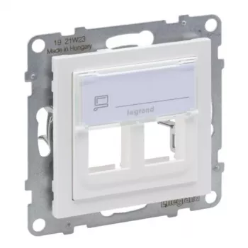 Legrand 765602 wall plate/switch cover White