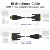 ACT AK3734 video cable adapter 1 m HDMI Type A (Standard) DVI-D Black