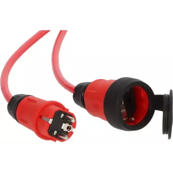 Power Extension Brennenstuhl 9161100210 10m 1 AC Outlet Outdoor Black Orange