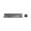 Hama WKM-750 keyboard Mouse included Home/Office Bluetooth QWERTZ German Anthracite, Black, Blue