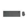 Hama WKM-750 keyboard Mouse included Home/Office Bluetooth QWERTZ German Anthracite, Black, Blue
