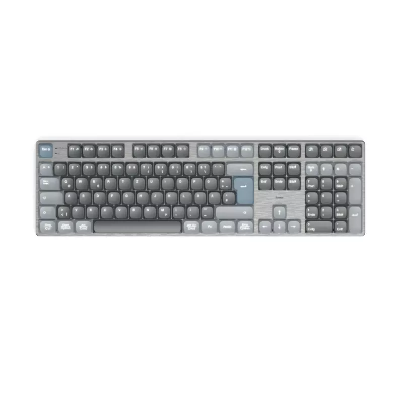 Hama WK-800 keyboard Home/Office Bluetooth QWERTZ German Anthracite, Black, Blue