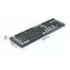 Hama WK-800 keyboard Home/Office Bluetooth QWERTZ German Anthracite, Black, Blue