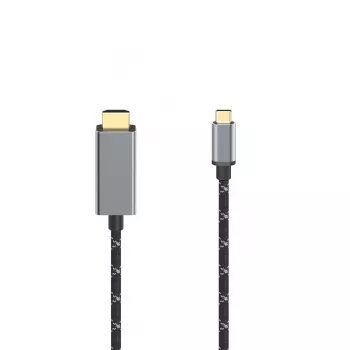 Hama 00200509 HDMI cable 1.5 m HDMI Type A (Standard) USB Type-C Black