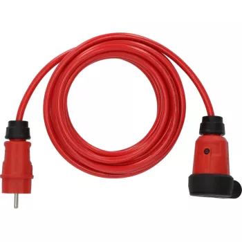 Power Extension Brennenstuhl 9161050210 5m 1 AC Outlet Outdoor Black Red