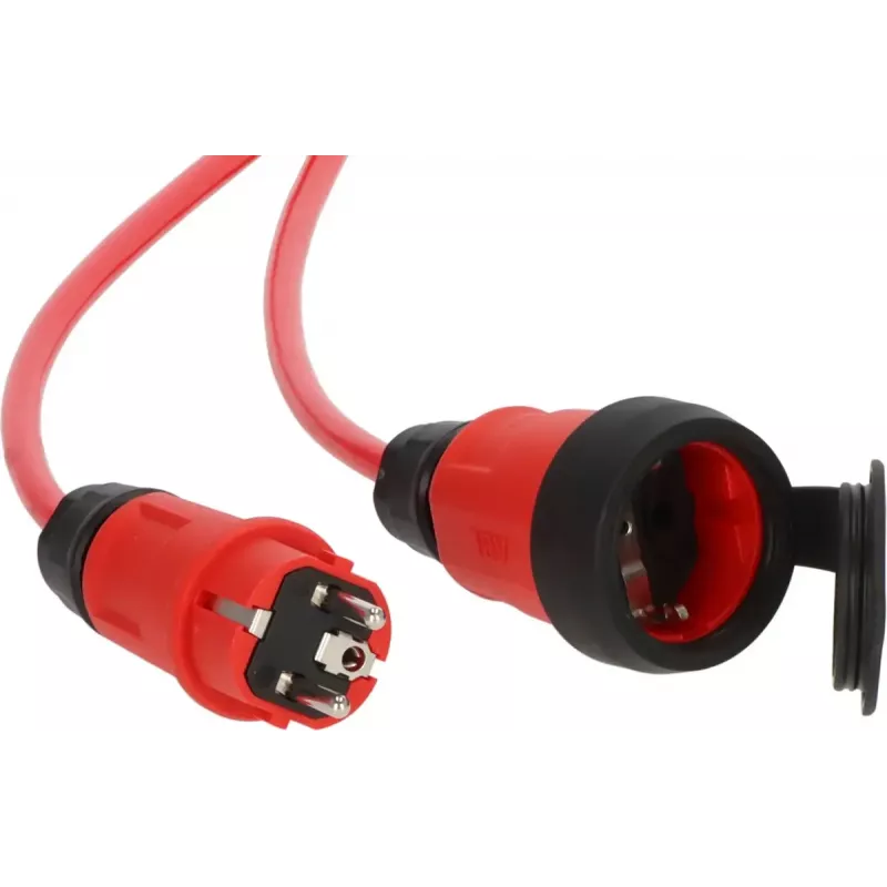 Power Extension Brennenstuhl 9162100210 10m 1 AC Outlet Outdoor Black Orange