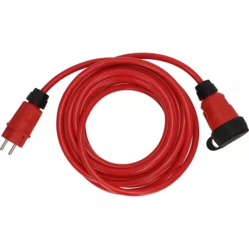 Power Extension Brennenstuhl 9162100210 10m 1 AC Outlet Outdoor Black Orange