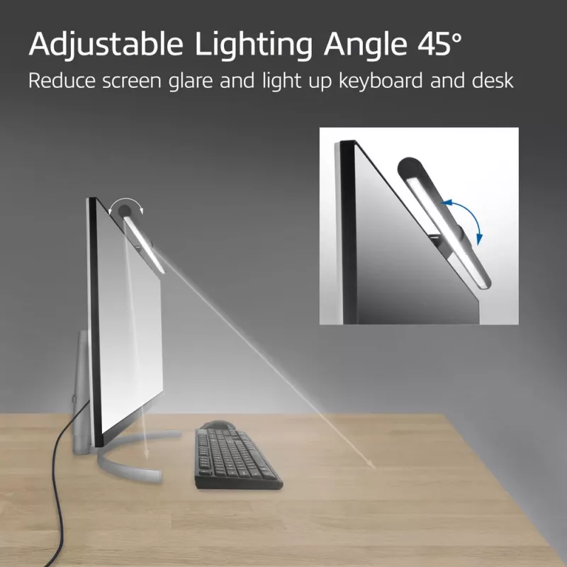 Monitor LED Light Bar ACT AC8055 — Dimmable USB-powered screen lamp