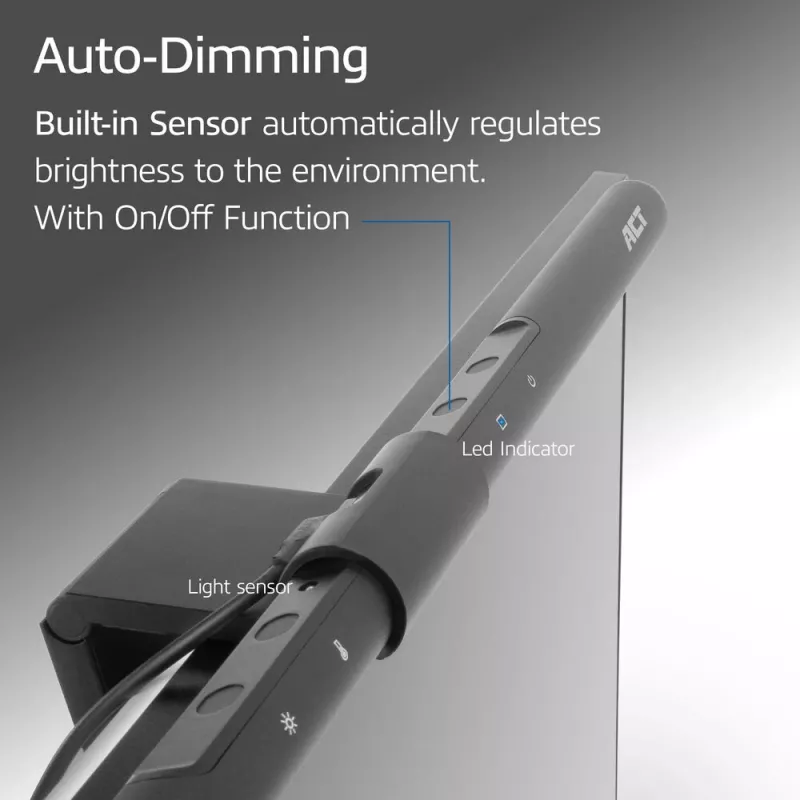 Monitor LED Light Bar ACT AC8055 — Dimmable USB-powered screen lamp