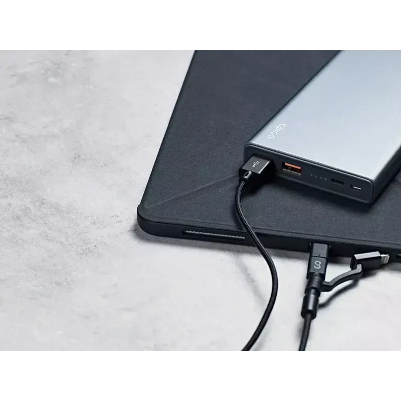 USB A to USB C / Micro-USB B / Lightning 3-in-1 cable 1.2 m Epico