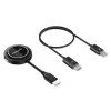 Manhattan 1080p Wireless HDMI Display Presentation Kit, 2-Piece Set with HDMI Receiver and HDMI Transmitter Dongle to Wirelessly Display a Video Signal from a Laptop/Tablet/Smartphone on an HDMI TV or Projector, Black