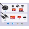 Manhattan 1080p Wireless HDMI Display Presentation Kit, 2-Piece Set with HDMI Receiver and HDMI Transmitter Dongle to Wirelessly Display a Video Signal from a Laptop/Tablet/Smartphone on an HDMI TV or Projector, Black