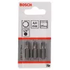 Screwdriver bit Bosch 2 607 001 724 4 mm Security hex 3 pcs