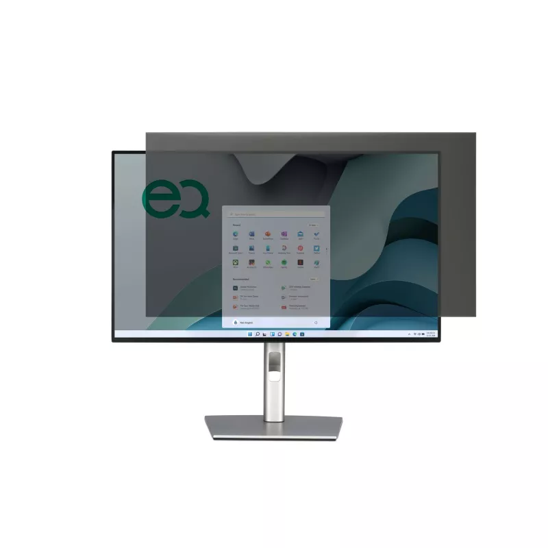 Kensington EQ Privacy Screen Filter for 23'' Monitors 16:9, 58.4 cm (23 inch), 16:9, Monitor, Frameless display privacy filter, 2H, Anti-blue, Anti-reflective, Privacy