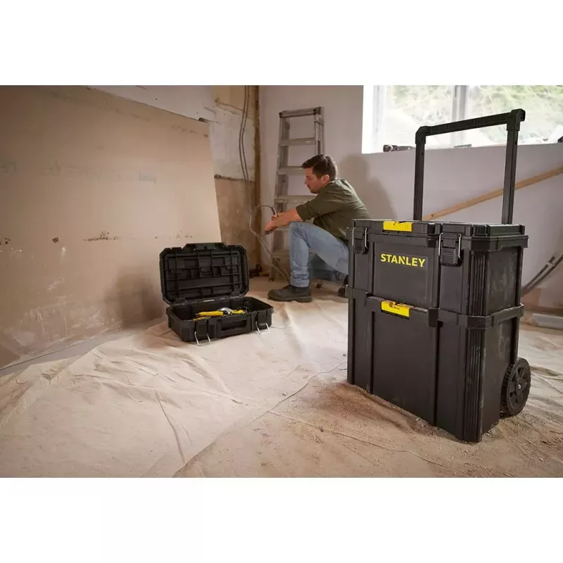 Trolley case Stanley STST83319-1 Plastic Black Yellow