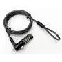 Cable lock eSTUFF GLB220105-ITH, combination lock, black, universal use