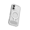 ZAGG Crystal Palace Snap Kickstand Case For Apple iPhone 17, Cover, Apple, iPhone 17, 16 cm (6.3 inch), Transparent