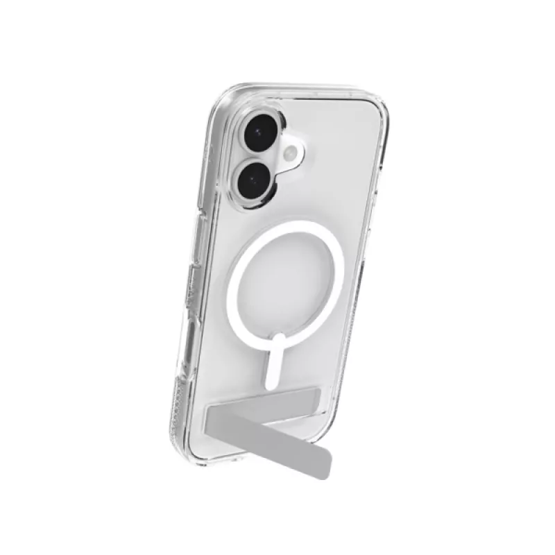ZAGG Crystal Palace Snap Kickstand Case For Apple iPhone 17, Cover, Apple, iPhone 17, 16 cm (6.3 inch), Transparent