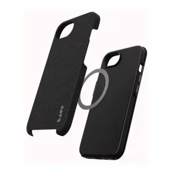 LAUT mobile phone cover for Apple iPhone 16e, Cover case, fits 15.5 cm (6.1 inch) screens, Black