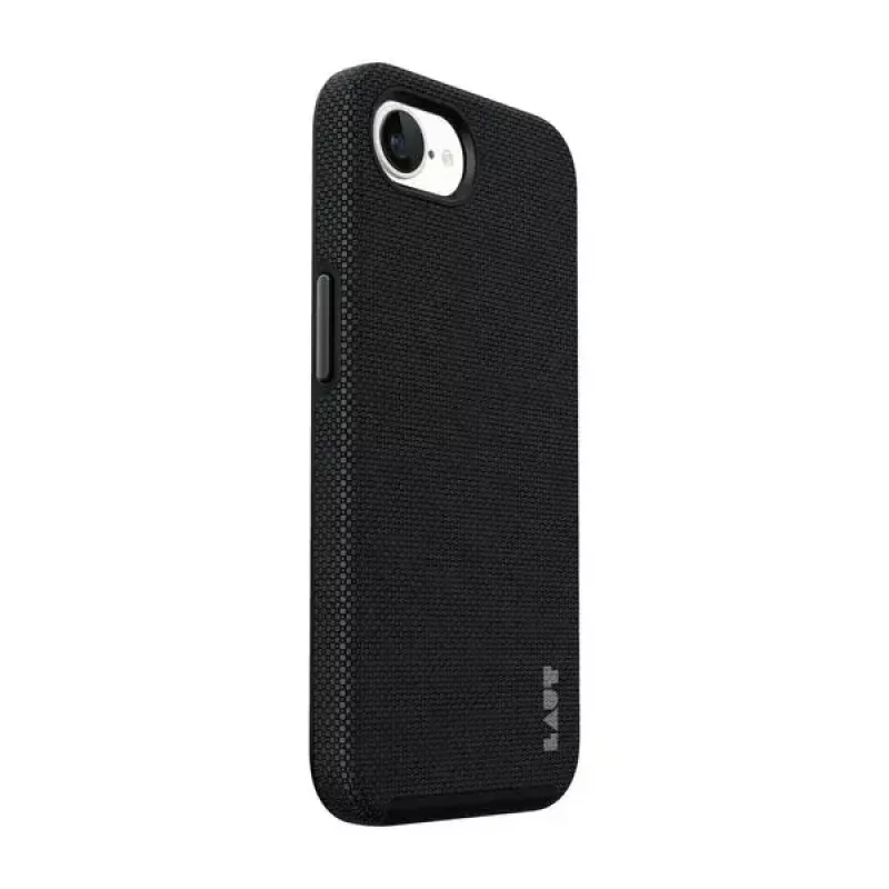 LAUT mobile phone cover for Apple iPhone 16e, Cover case, fits 15.5 cm (6.1 inch) screens, Black