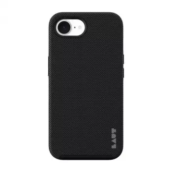 LAUT mobile phone cover for Apple iPhone 16e, Cover case, fits 15.5 cm (6.1 inch) screens, Black
