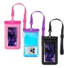 Waterproof Universal Phone Pouch LAUT POP AQUA IP68, black — for smartphones