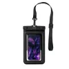 Waterproof Universal Phone Pouch LAUT POP AQUA IP68, black — for smartphones