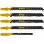Jigsaw blade KWB 617285 High carbon steel 5 pcs