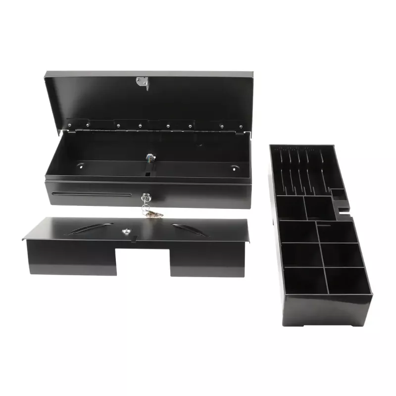 Electronic cash drawer Olympia HS-170 Steel Black 460x170x100mm