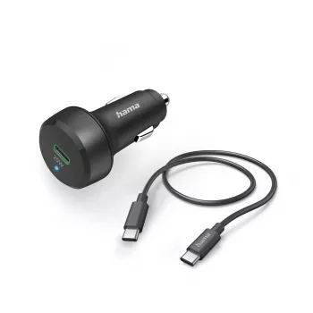 Hama 00201614 mobile device charger Smartphone Black Lightning Auto