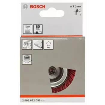 Bosch 2 608 622 051 wire wheel/wheel brush Cup brush 7.5 cm
