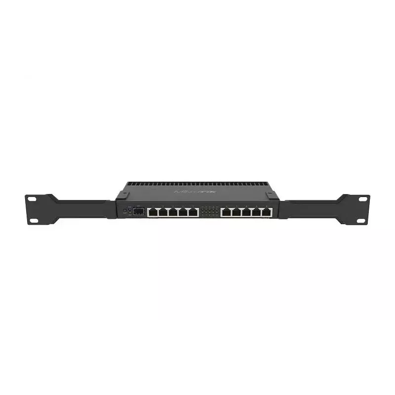 wired router Mikrotik RB4011IGS+RM Gigabit Ethernet Black