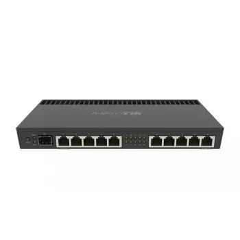 wired router Mikrotik RB4011IGS+RM Gigabit Ethernet Black