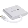 Techly IADAP USB31-HDMIPTY laptop dock/port replicator Wired USB 3.2 Gen 1 (3.1 Gen 1) Type-C Silver