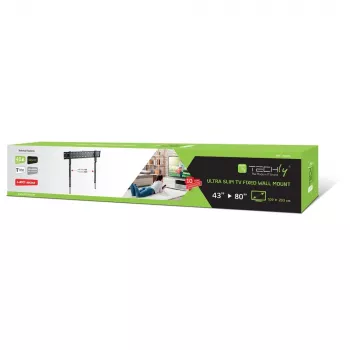 Techly ICA-PLB 736F TV mount/stand 2.03 m (80 inch) Black