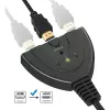 Techly IDATA HDMI-3F30 video switch