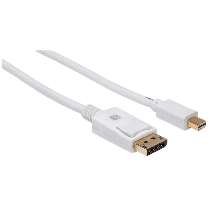 Techly ICOC MDP-020T4K DisplayPort cable 2 m Mini DisplayPort White