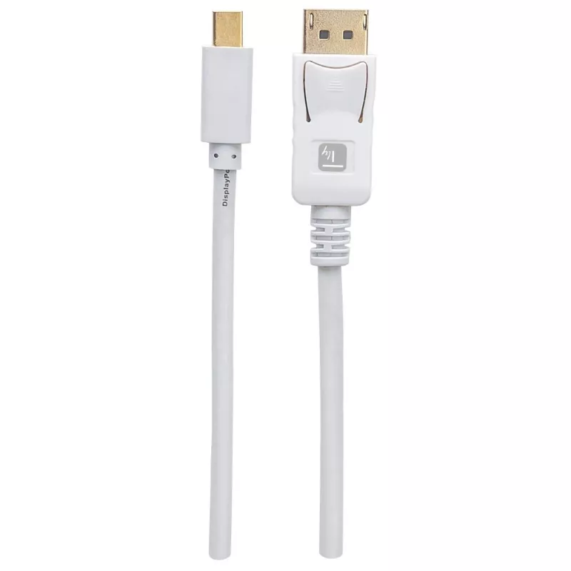 Techly ICOC MDP-020T4K DisplayPort cable 2 m Mini DisplayPort White