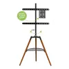 Techly ICA-TR58 TV mount/stand 165.1 cm (65 inch) Black, Wood