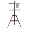 Techly ICA-TR58 TV mount/stand 165.1 cm (65 inch) Black, Wood