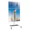 Techly Floor Stand for 3 LCD/LED TVs 32-55 inch for Video Wall