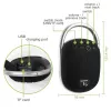 Techly ICASBL321BK portable/party speaker Mono portable speaker Black 5 W