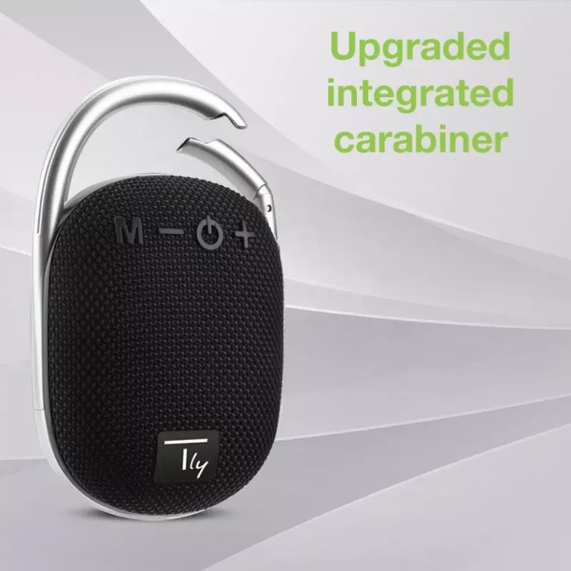 Techly ICASBL321BK portable/party speaker Mono portable speaker Black 5 W